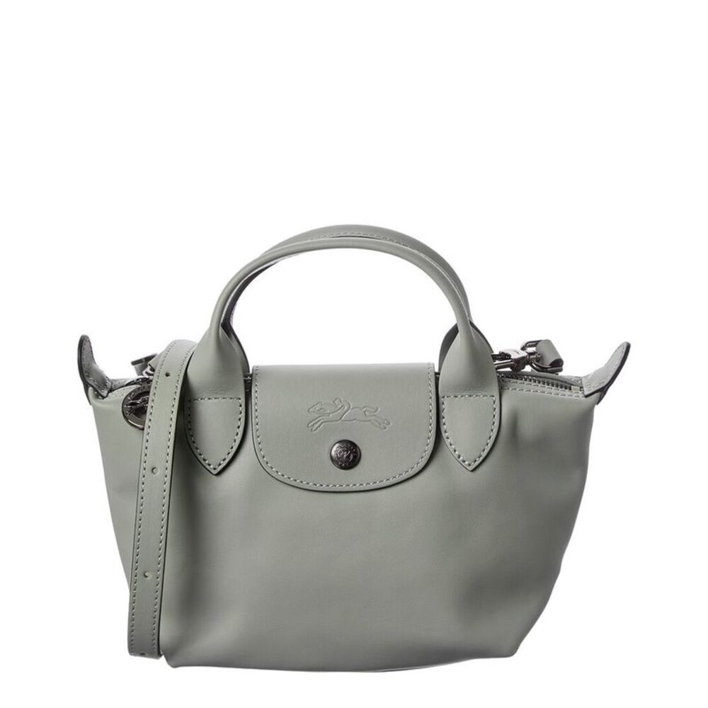 Longchamp Le Pliage Xtra Xs Leather Handbag, White